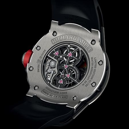 リシャールミル RM 36-01 TOURBILLON COMPETITION G-SENSOR SÉBASTIEN LOEB 世界限定30本